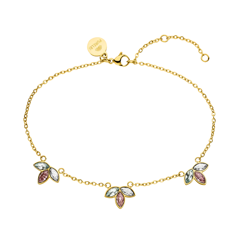 PURELEI Fußkettchen<Flowery Fußkettchen