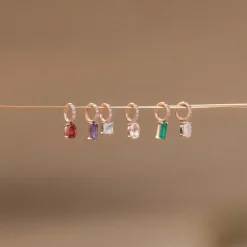 PURELEI Charms<Geburtsstein April Bergkristall