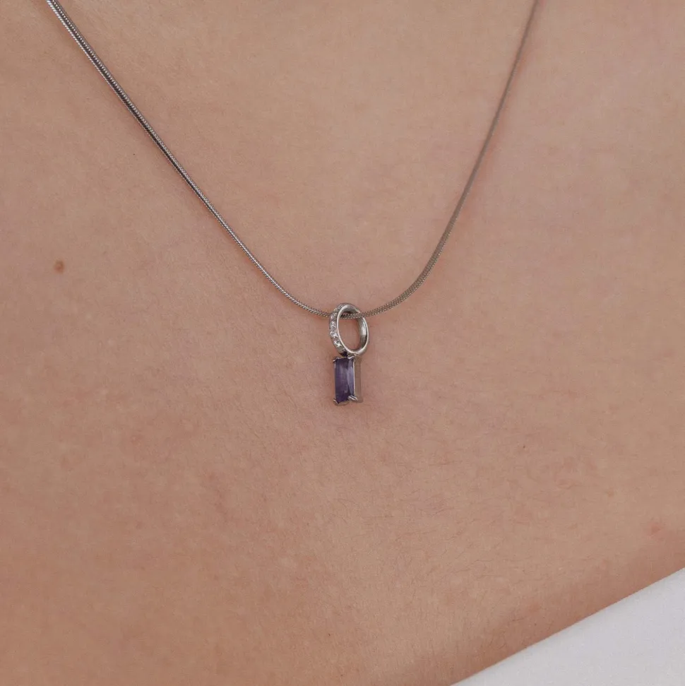 PURELEI Charms<Geburtsstein Februar Amethyst