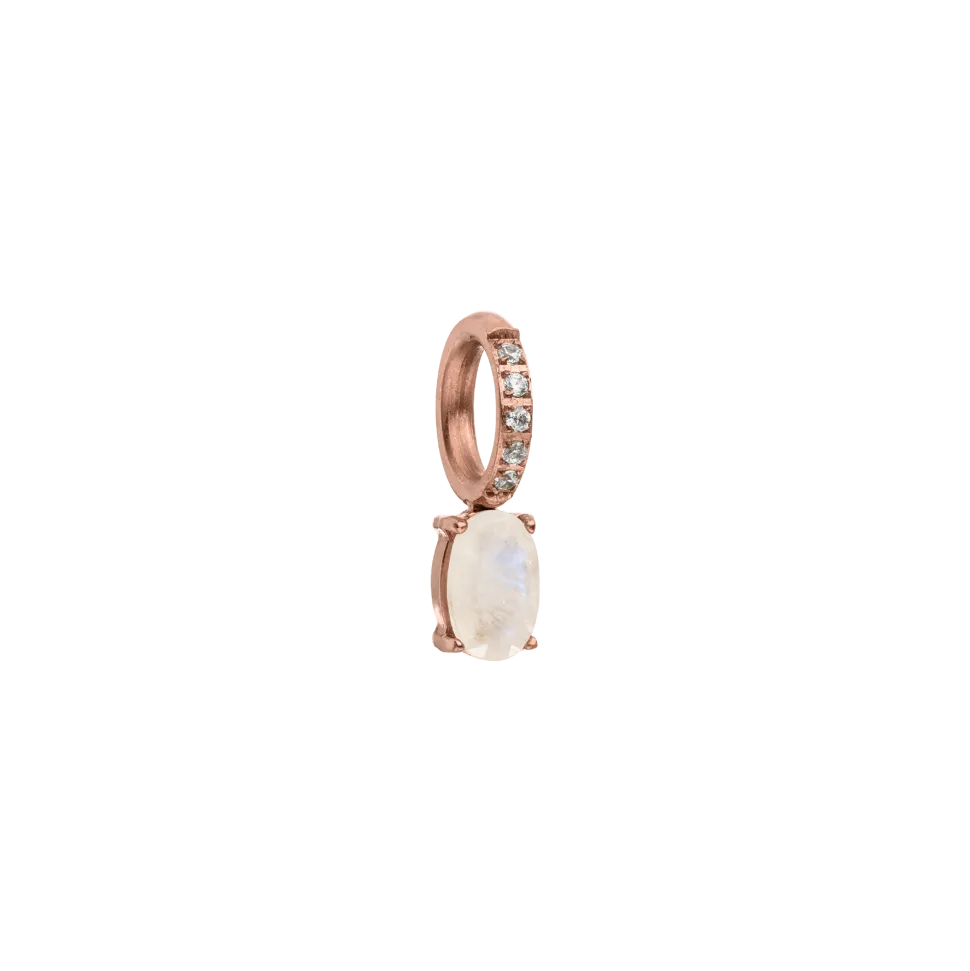 PURELEI Charms<Geburtsstein Juni Mondstein