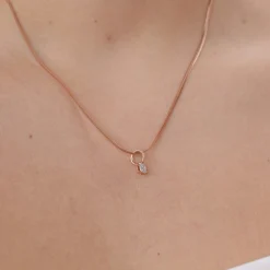 PURELEI Charms<Geburtsstein März Aquamarin