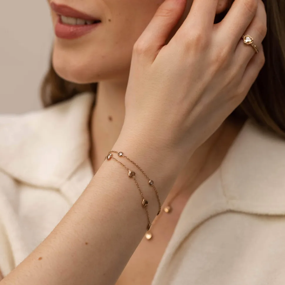 PURELEI Armbänder<Glitter Heart Armband