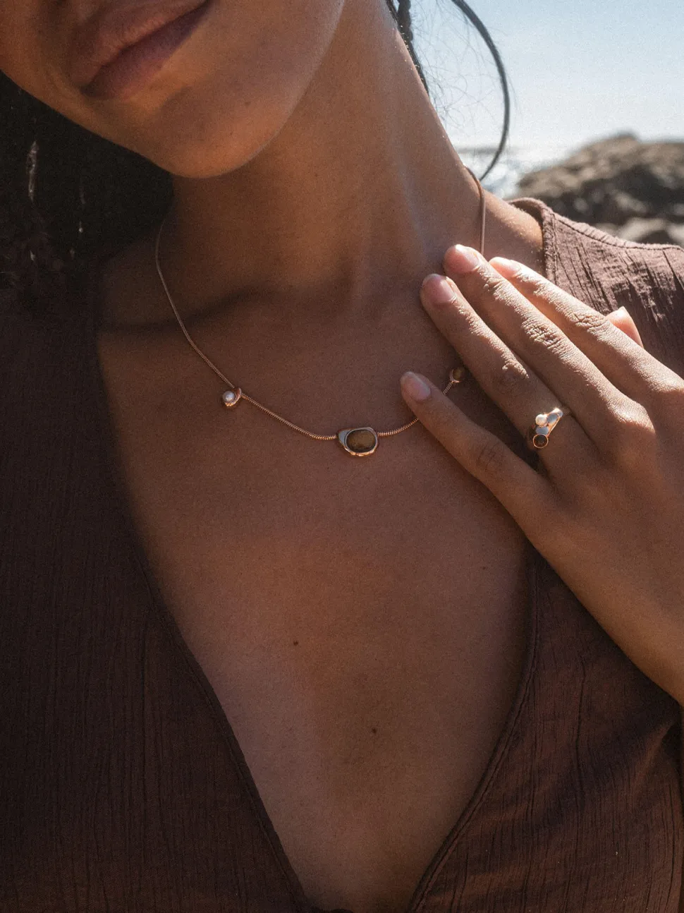 PURELEI Ketten<Golden Gaze Kette
