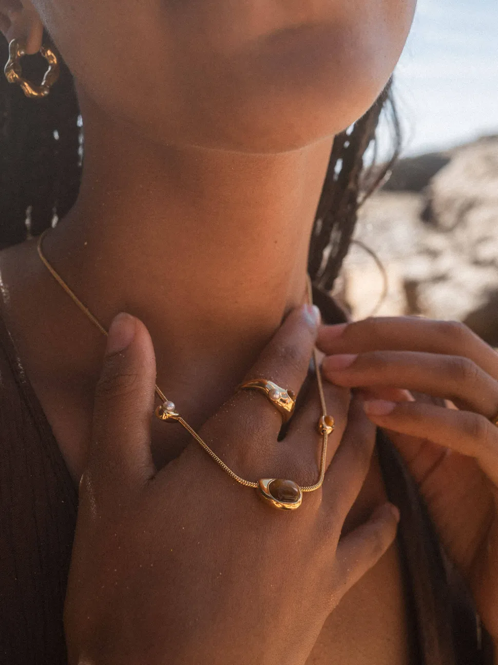 PURELEI Ketten<Golden Gaze Kette