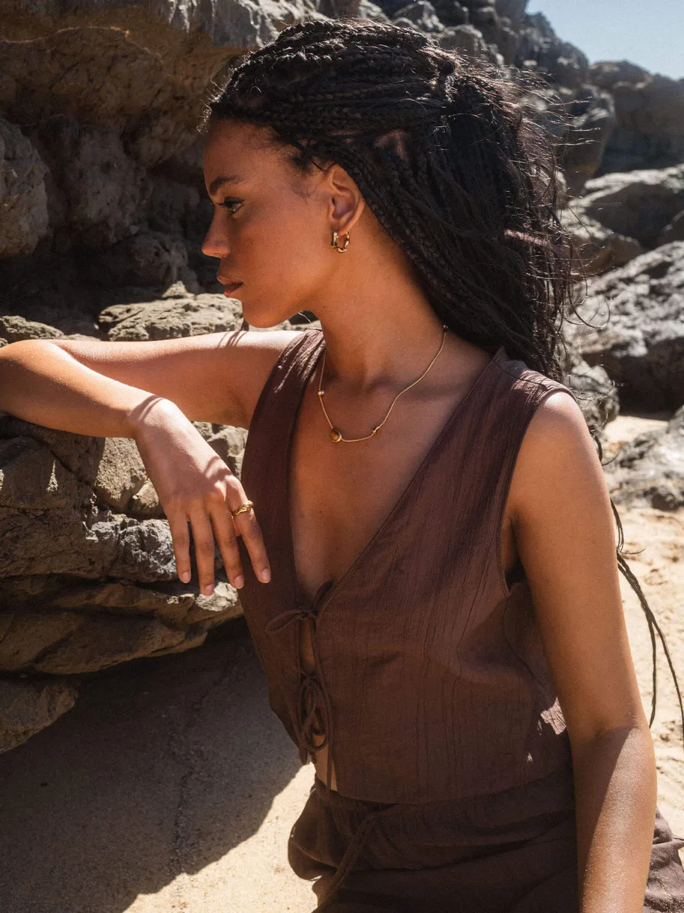 PURELEI Ketten<Golden Gaze Kette