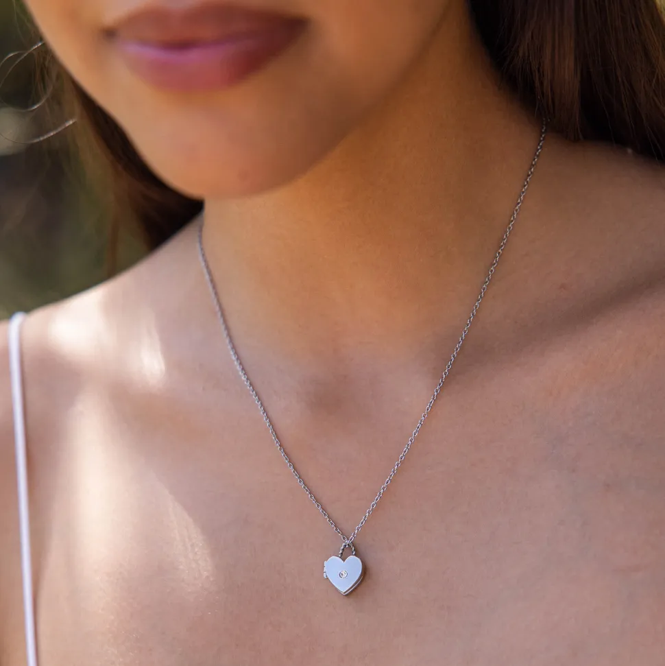 PURELEI Ketten<Heartbeat Medaillon Kette