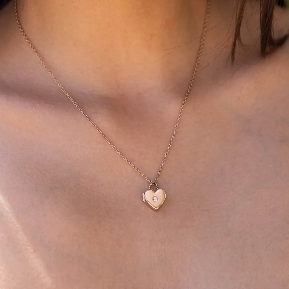 PURELEI Ketten<Heartbeat Medaillon Kette