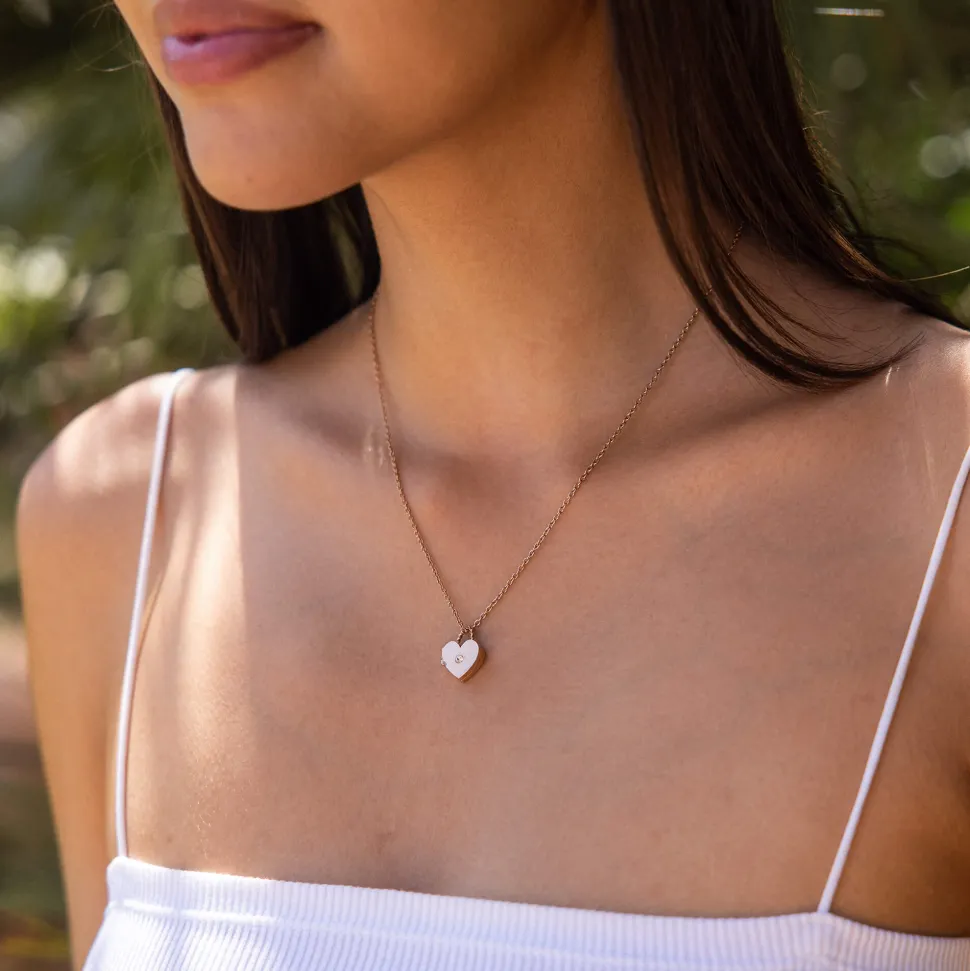 PURELEI Ketten<Heartbeat Medaillon Kette