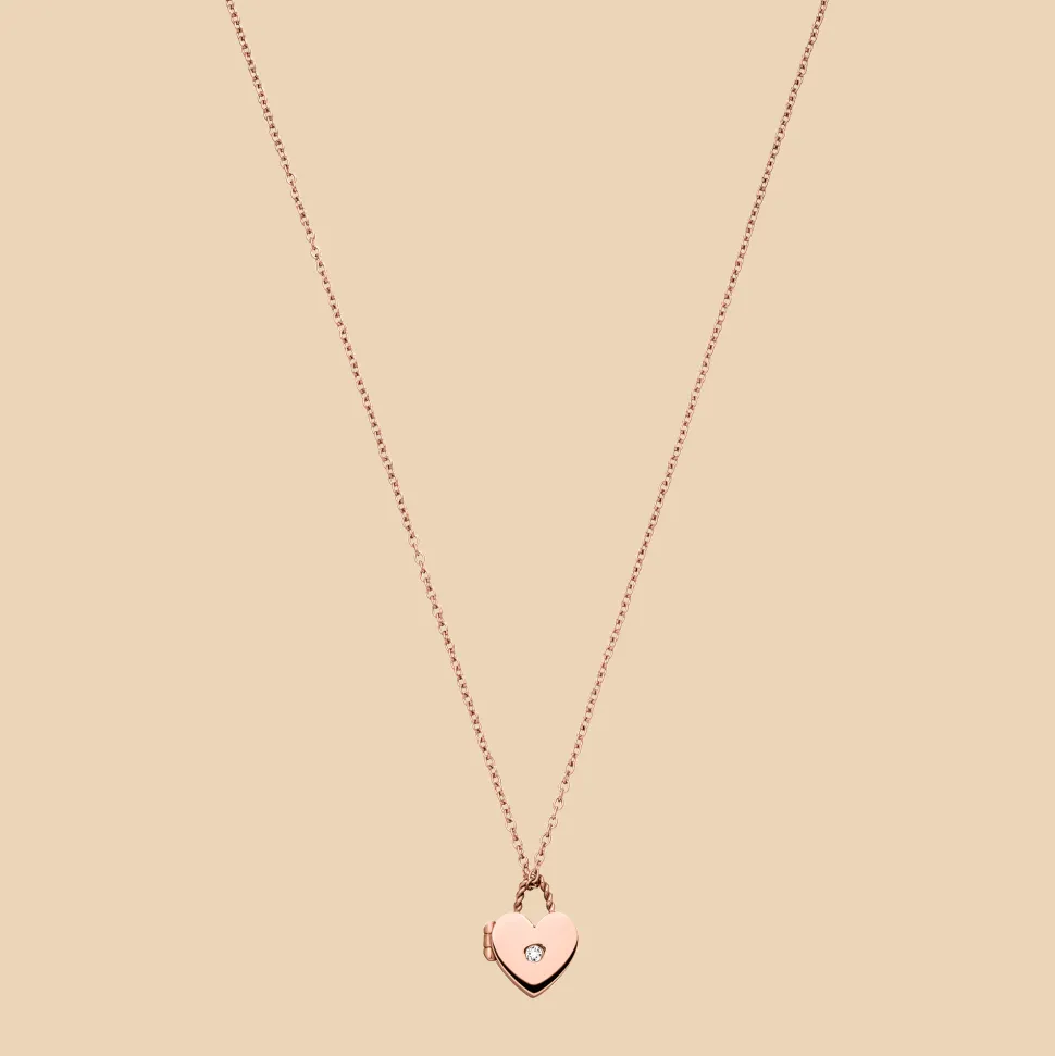 PURELEI Ketten<Heartbeat Medaillon Kette