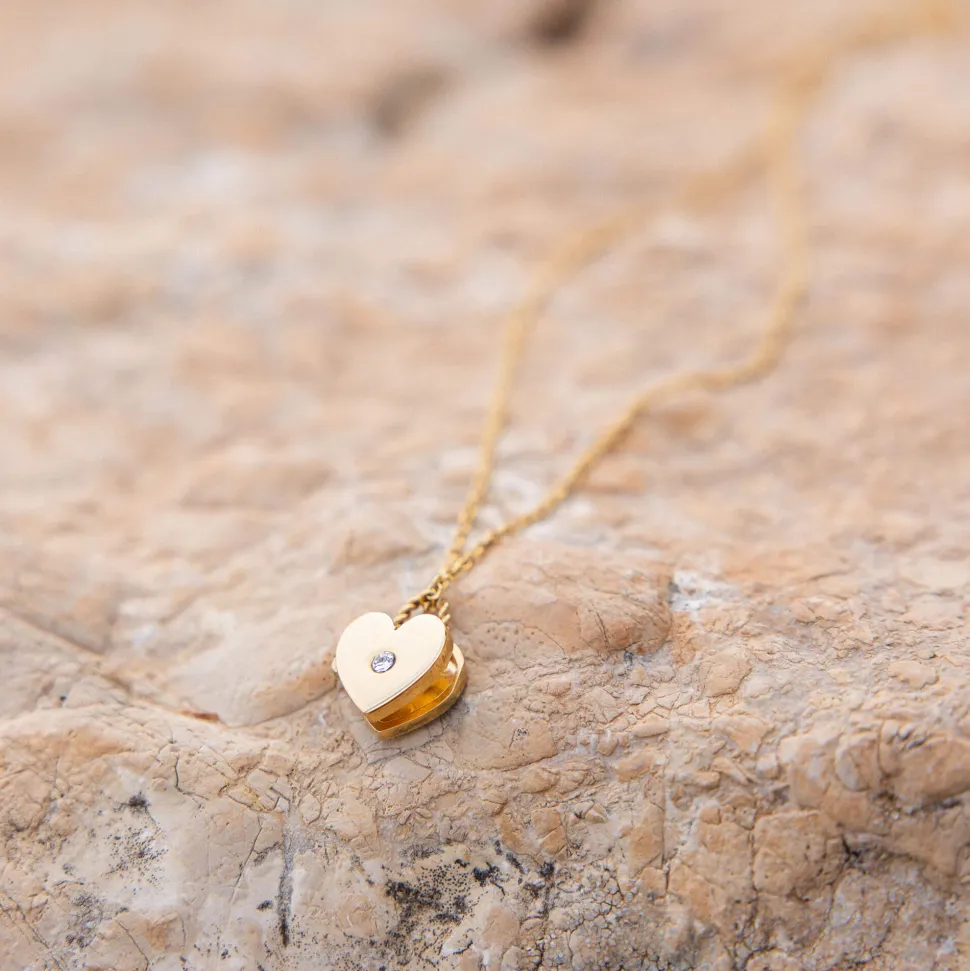 PURELEI Ketten<Heartbeat Medaillon Kette