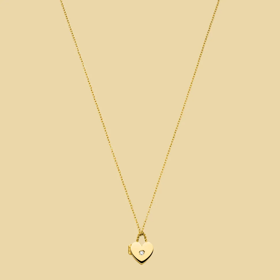 PURELEI Ketten<Heartbeat Medaillon Kette