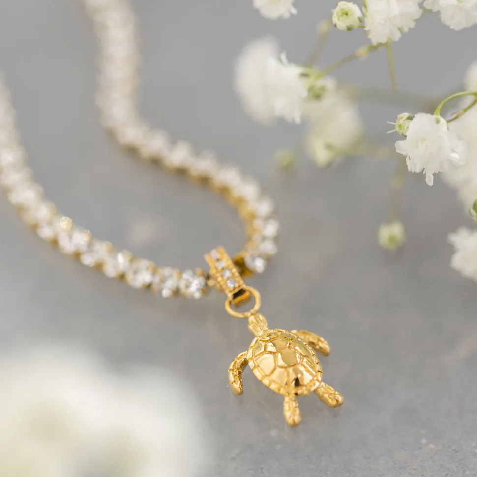 PURELEI Ketten<Honu White Kette