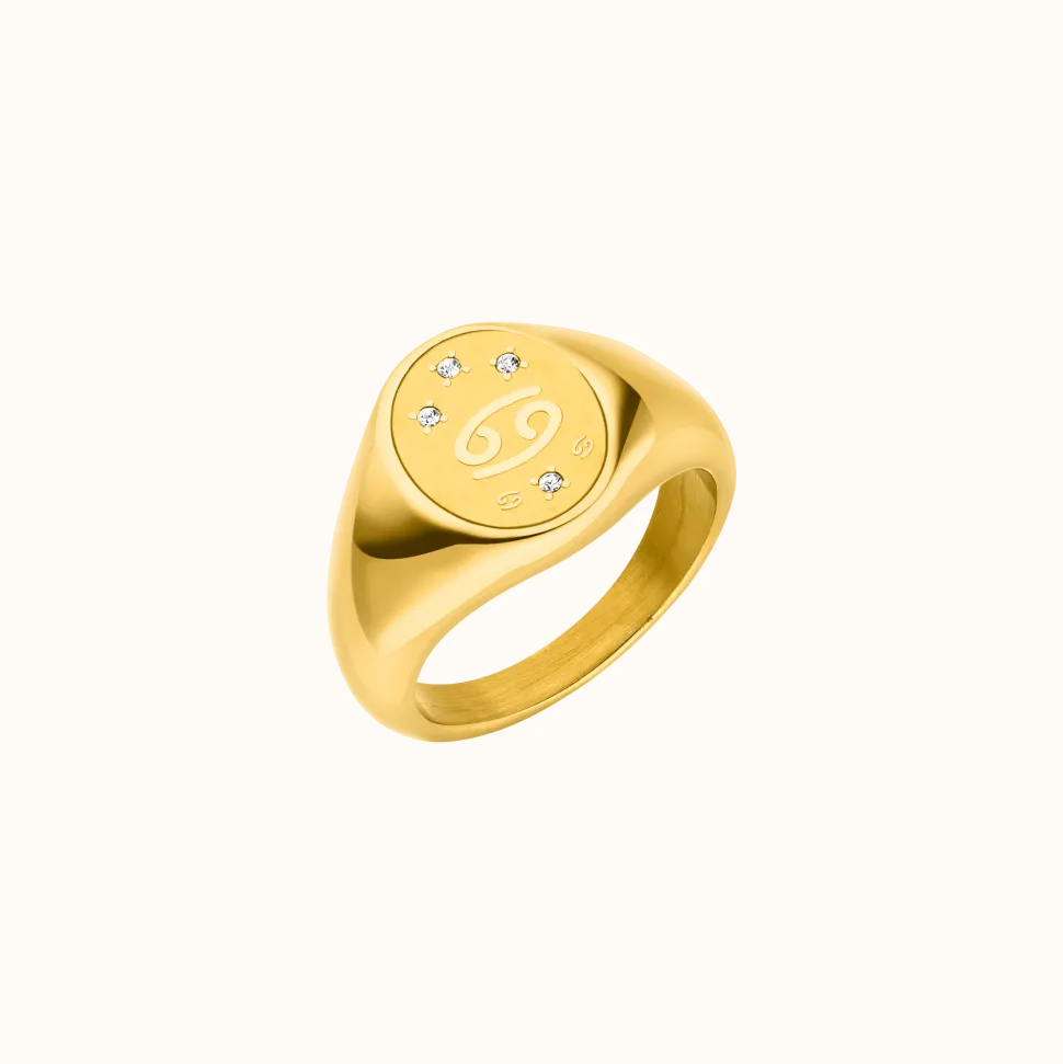 PURELEI Ringe<Krebs Zodiac Ring
