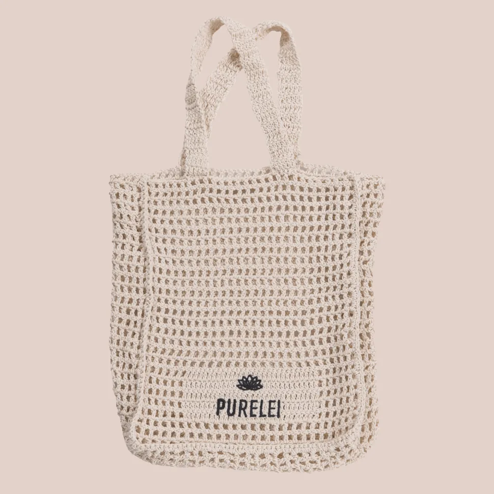 PURELEI Accessoires|Taschen<Lotus Häkeltasche
