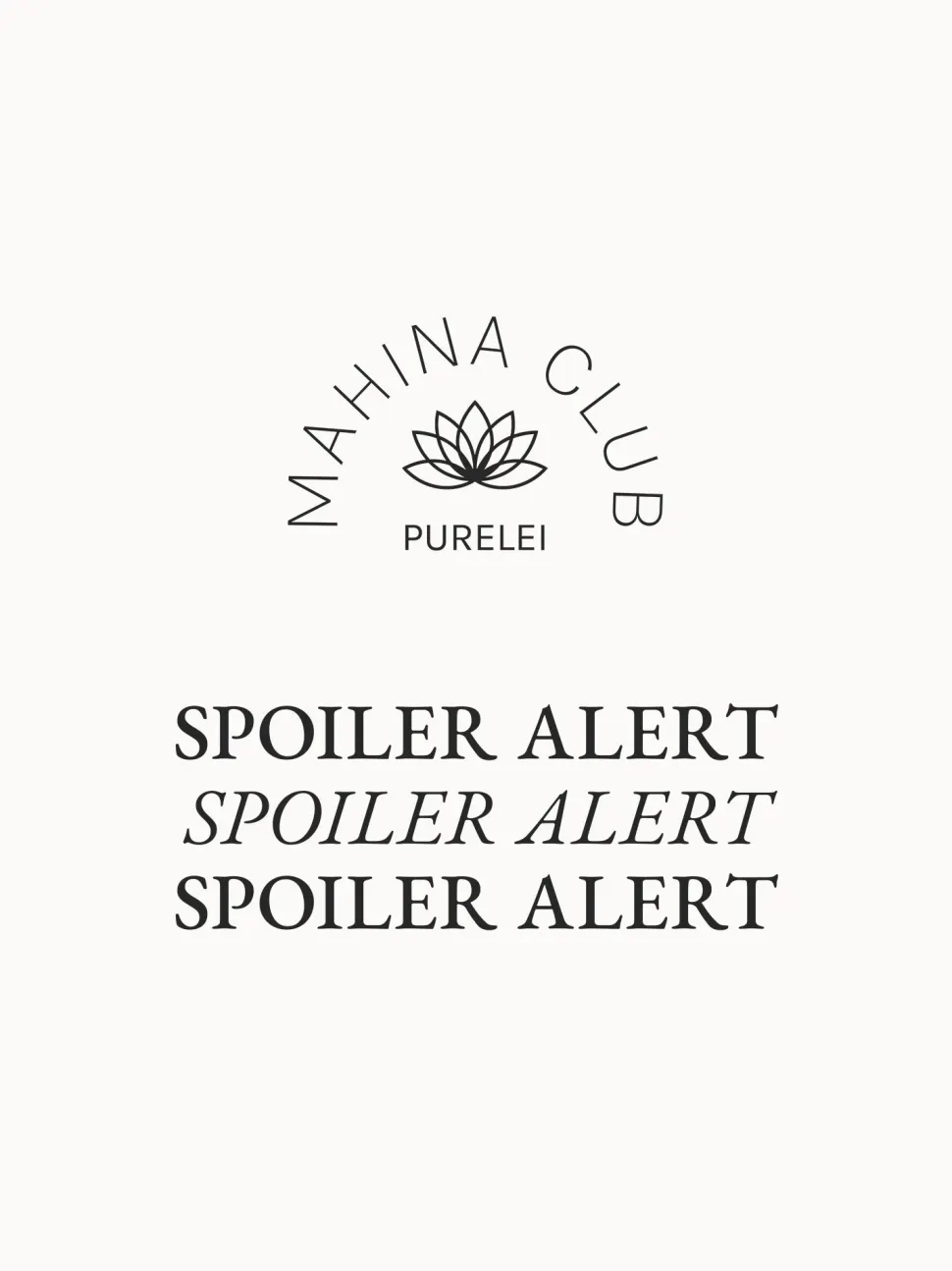 PURELEI Sets<Mahina Club Schmuck Abo 3 Monate