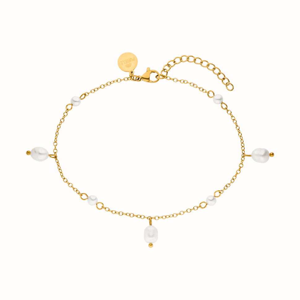 PURELEI Fußkettchen<Pearl Drop Fußkettchen