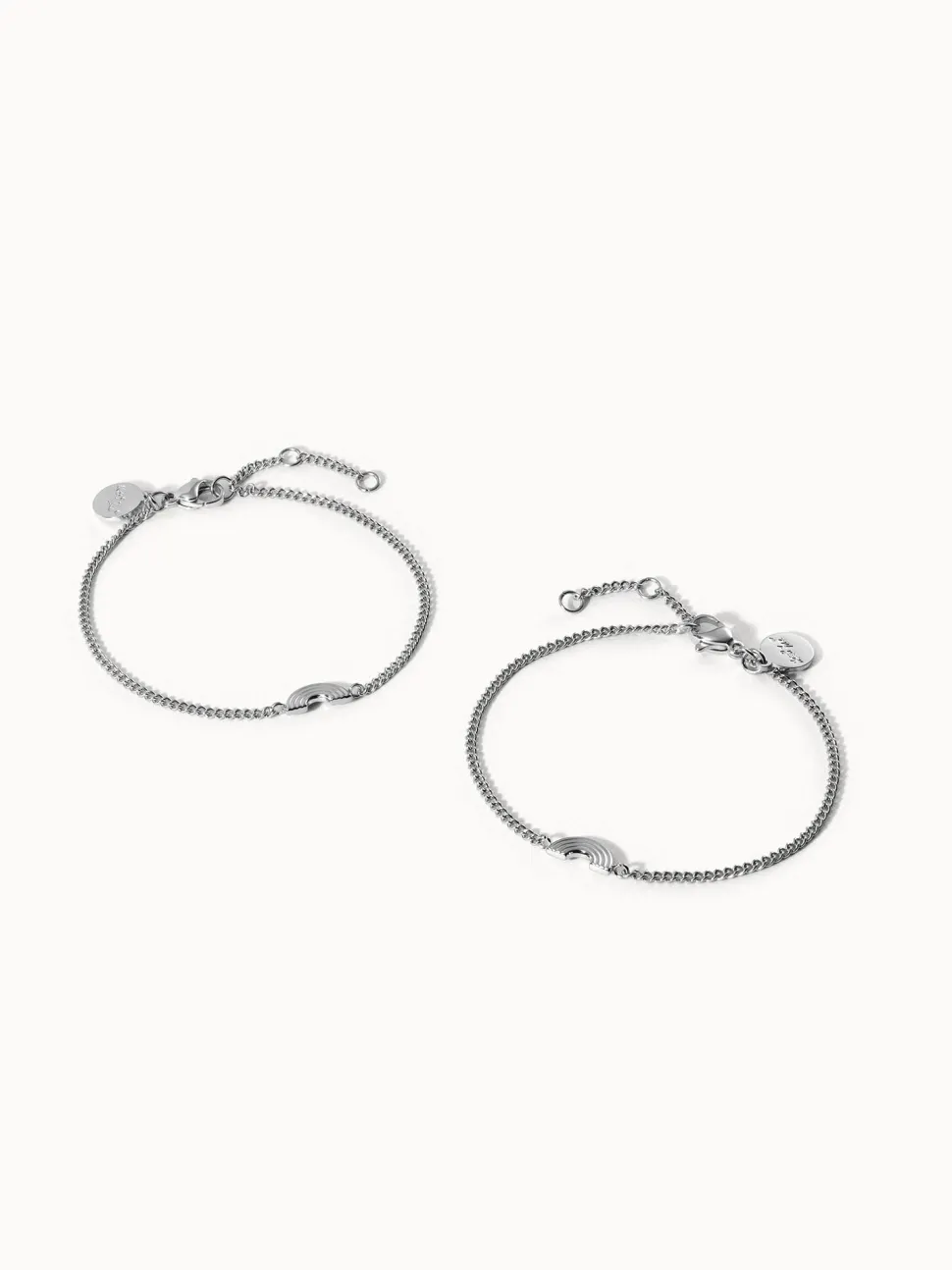 PURELEI Sets<Rainbow Love Armband Set