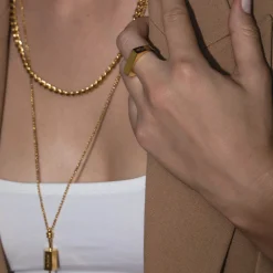 PURELEI Ringe<Square Ring