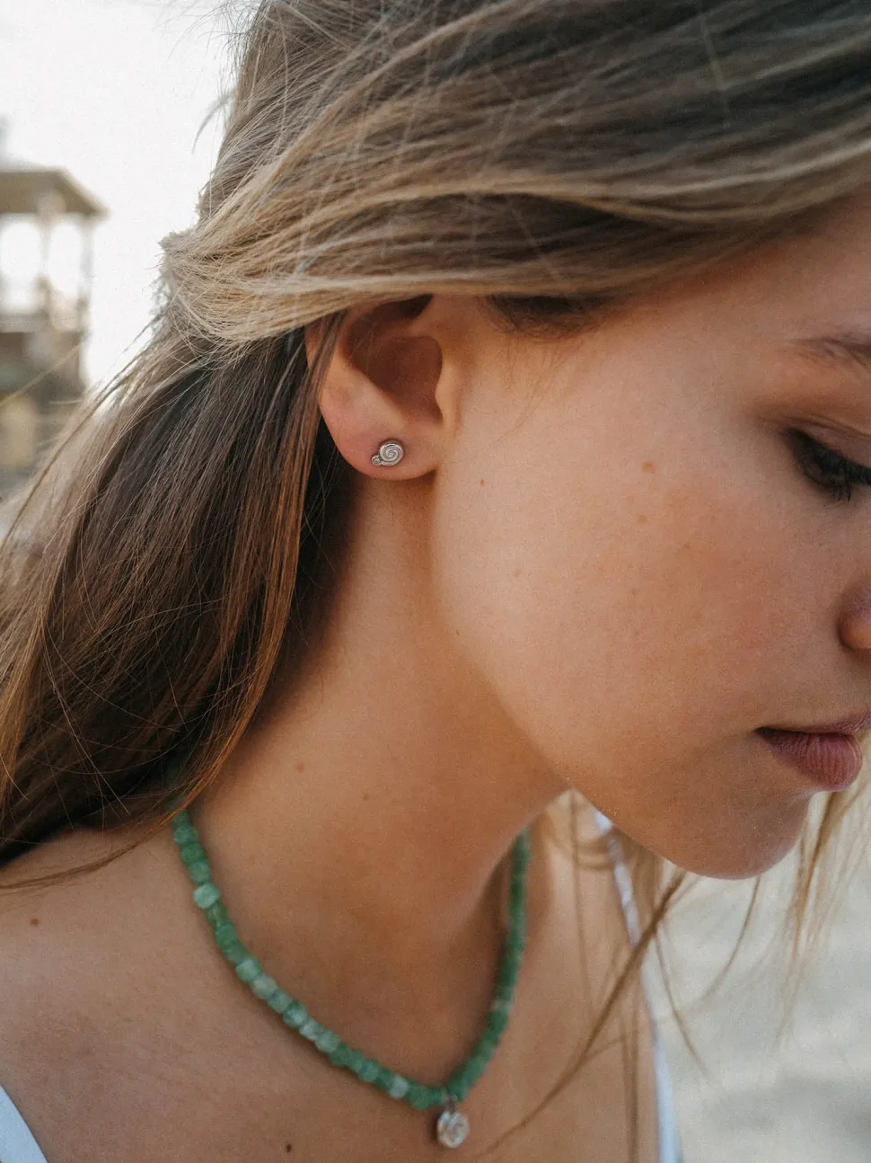 PURELEI Ohrringe<Sundial Shell Ohrringe