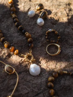 PURELEI Ketten<Tiger's Eye Charm Kette