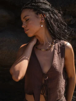 PURELEI Ketten<Tiger's Eye Charm Kette