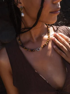 PURELEI Ketten<Tiger's Eye Charm Kette