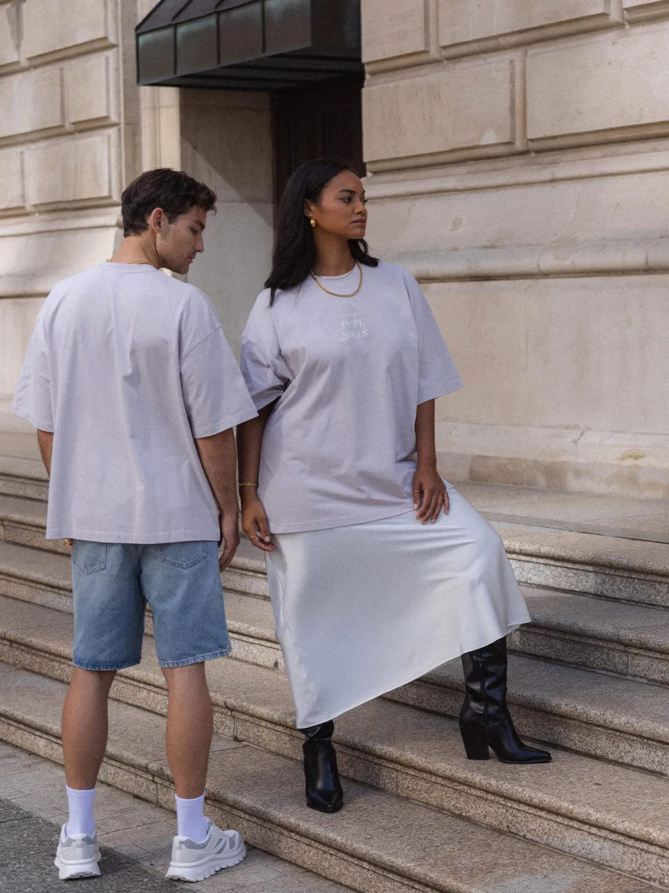PURELEI T-shirts<T-shirt Connect Purple