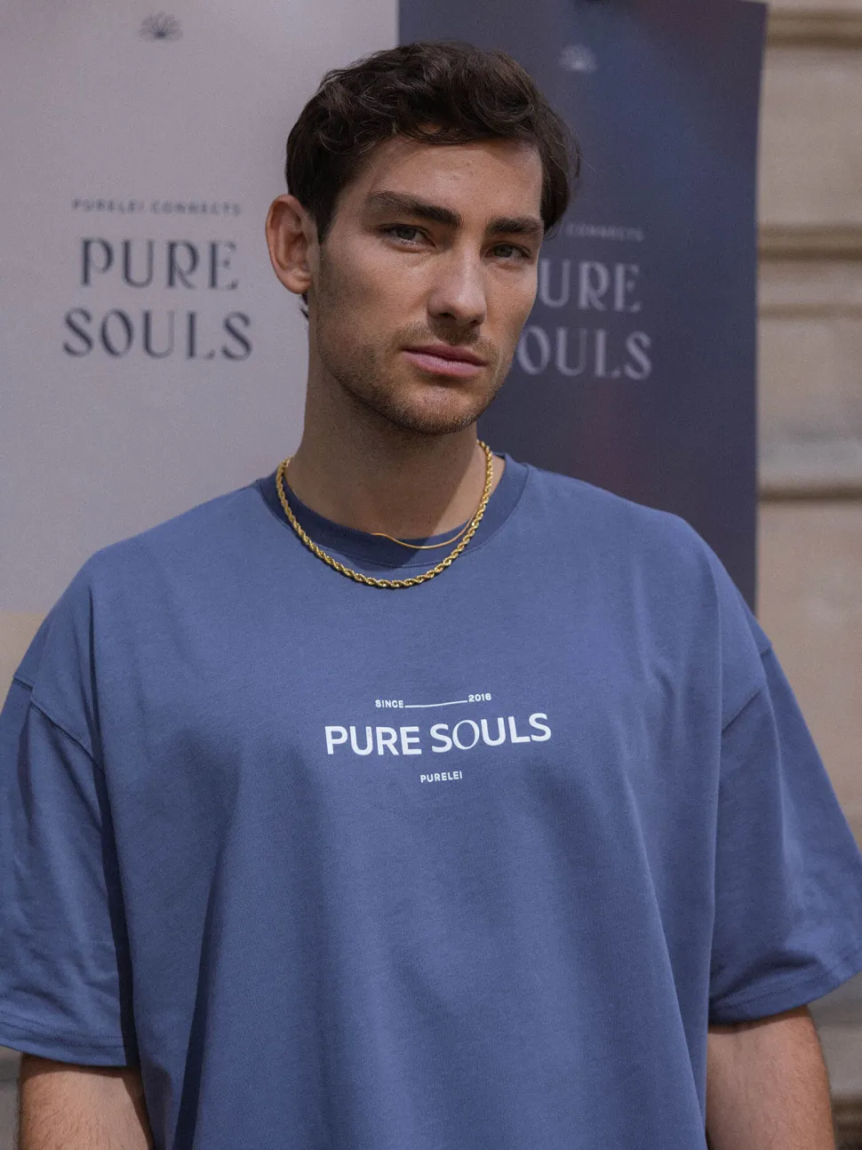 PURELEI T-shirts<T-shirt Pure Souls Dark