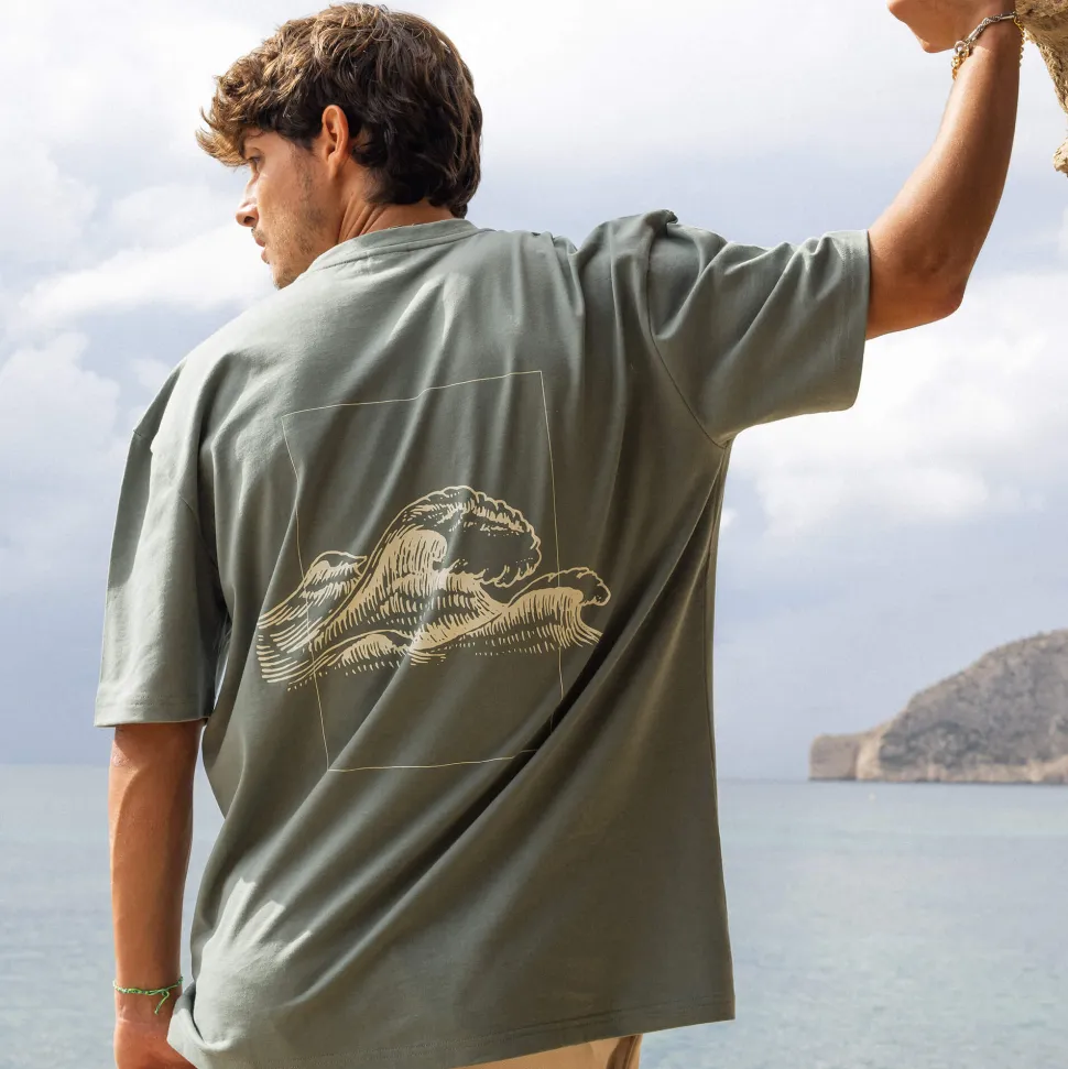 PURELEI T-shirts<Wave T-Shirt