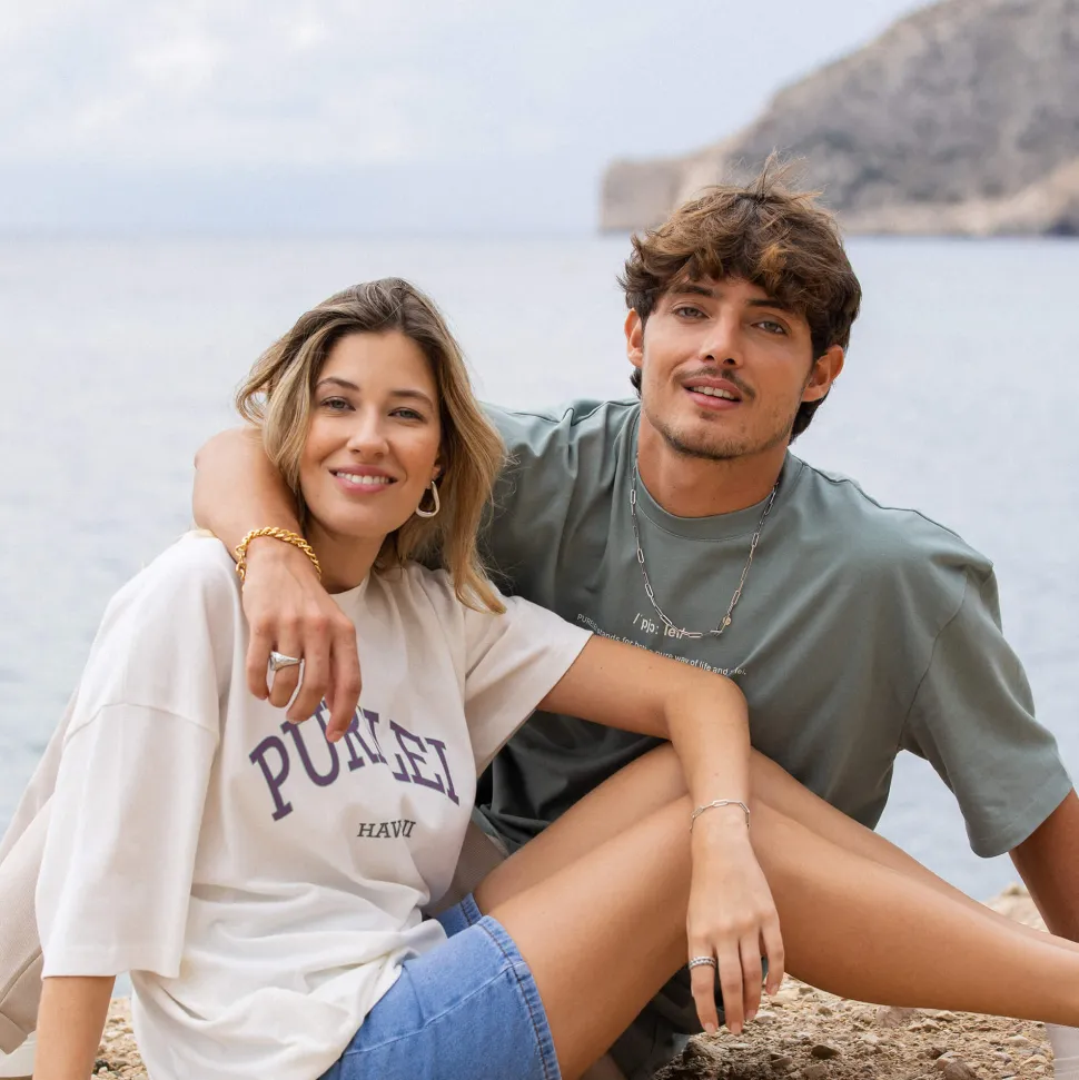 PURELEI T-shirts<Wave T-Shirt